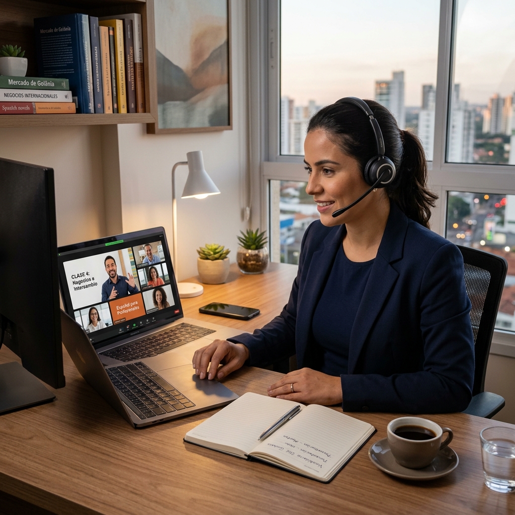 Curso de Espanhol Online em Goiânia